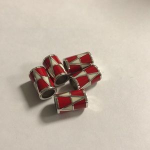 5 brighton zig zag beads